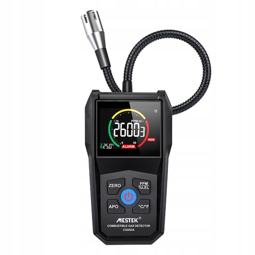 CYFROWY TESTER GAZÓW PALNYCH CGD02A