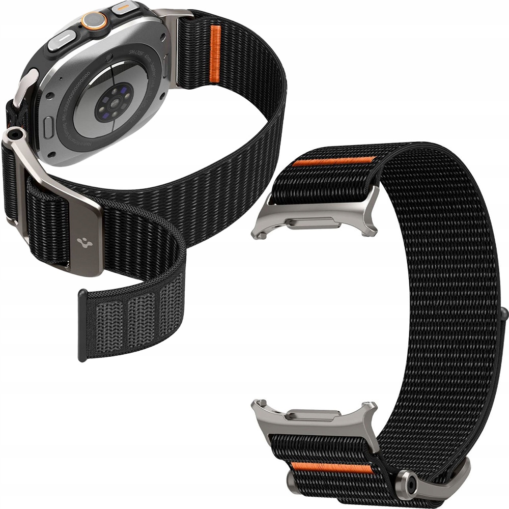 Sportovní řemínek Spigen pro Galaxy Watch Ultra 2 1, silný, z nylonu, nastavitelný
