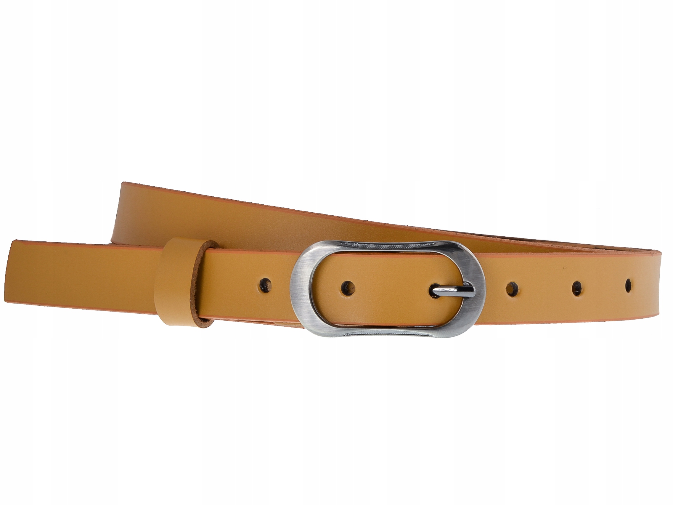 

Przepiękny karmelowy pasek 100% Skórzany | r.100cm