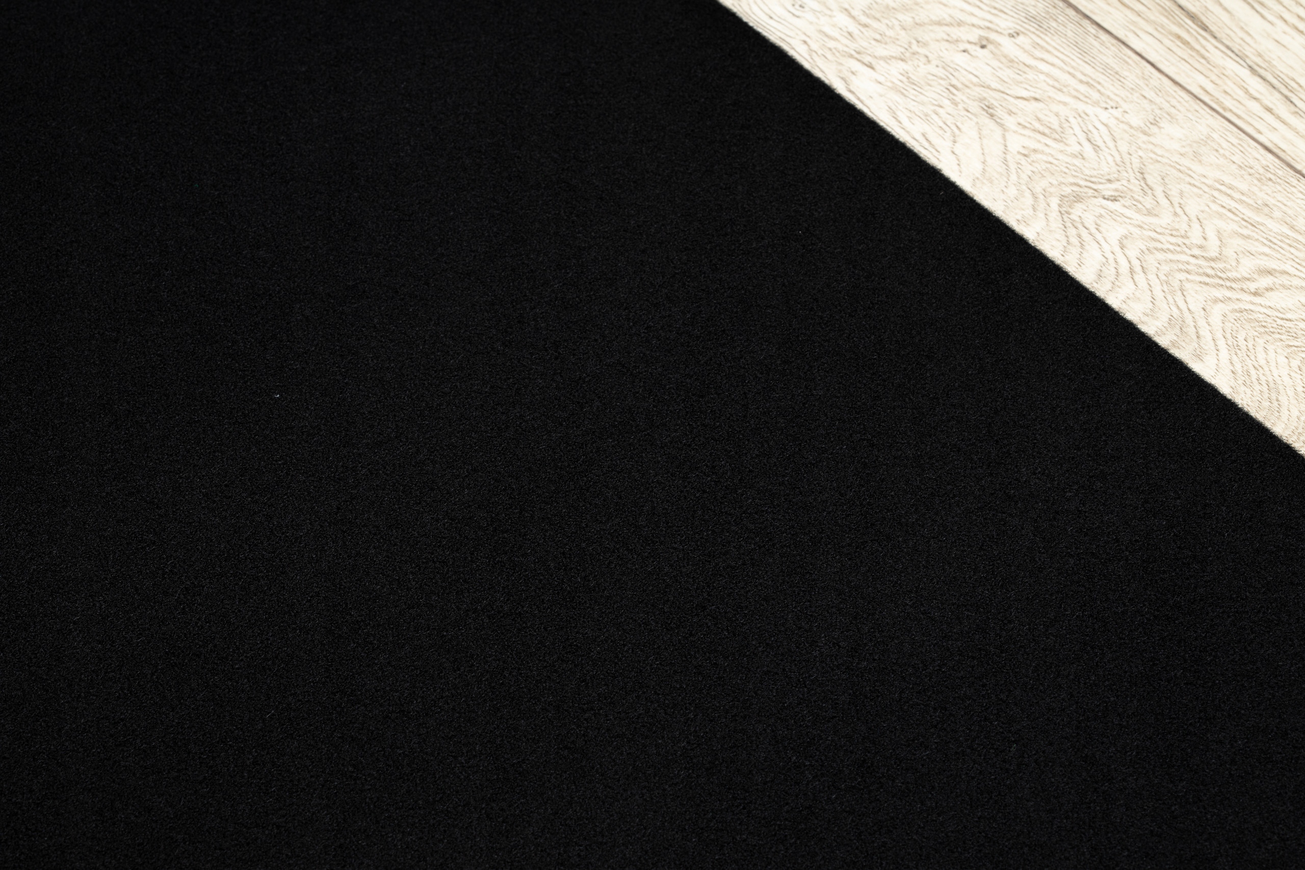 ANTYPOŚLIZGOWY DYWAN GŁADKI JEDNOLITY RUMBA 120x150 cm czarny @160935 Marka Dywany Łuszczów