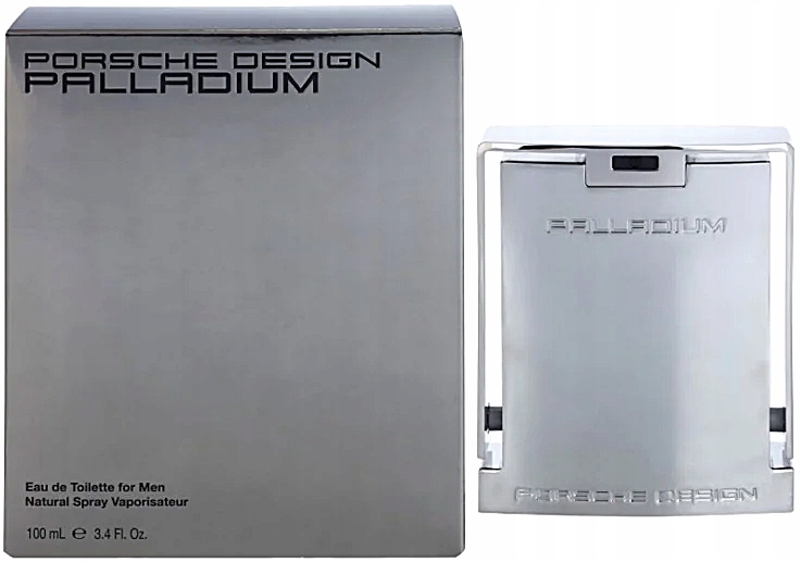 Porsche Design Palladium Edt 100 ML Mírně Ohnutý Spodní Roh Obalu
