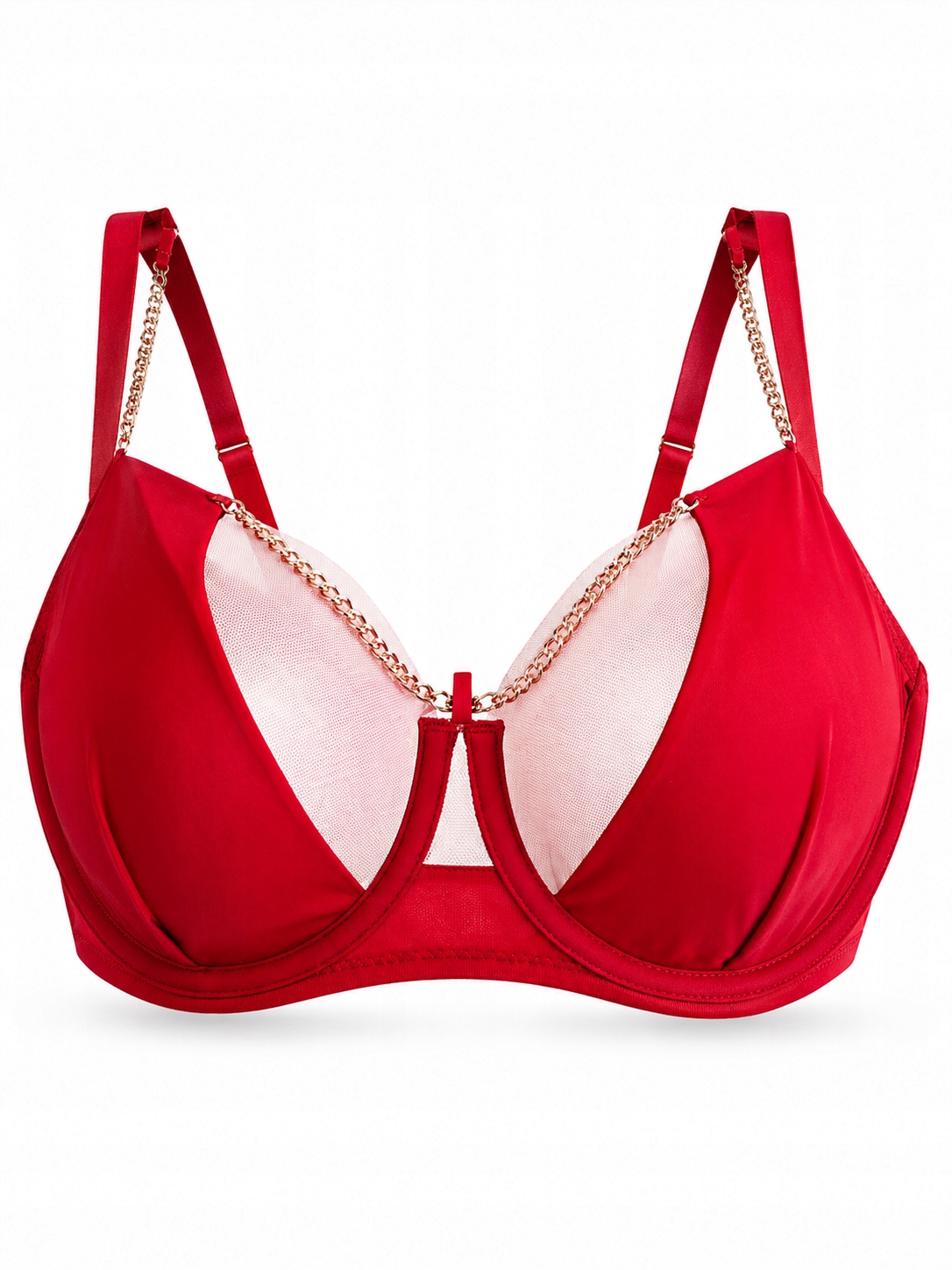 Novika Podprsenka Soft Červená N03 Chloe Rouge 85C