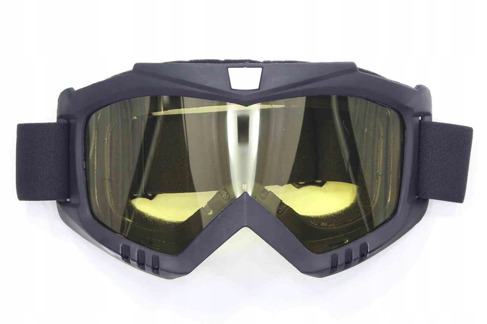 Gogle Wb A-04 Black Yellow