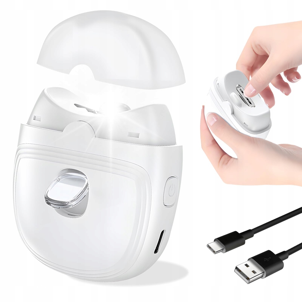 Elektrický Kleštičky Na Nehty 2 Režimy Rychlosti Nabíjení Usb-c 30 Minut