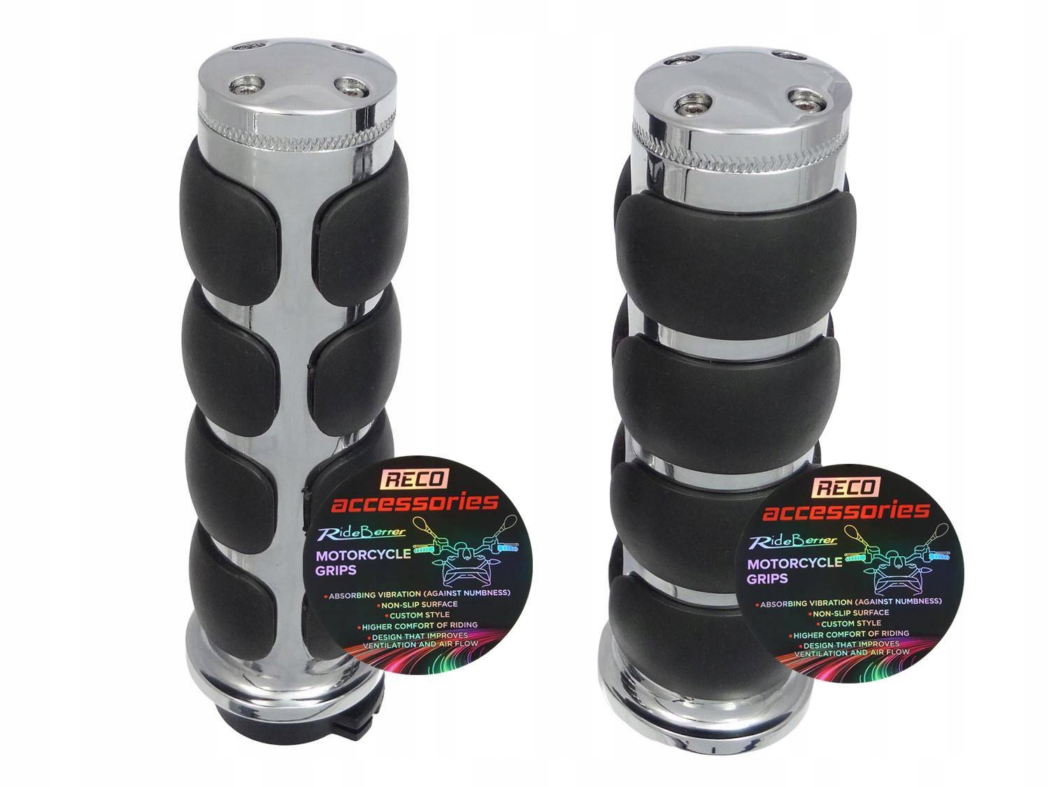 

manetki 7/8 cala 22 mm alu chrom amortyzacja drgań