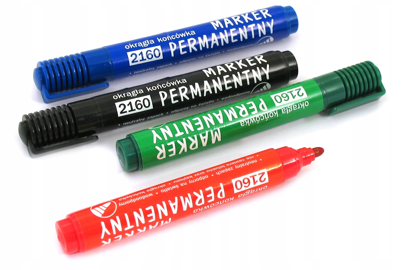 Marker permanentny okrągły czarny