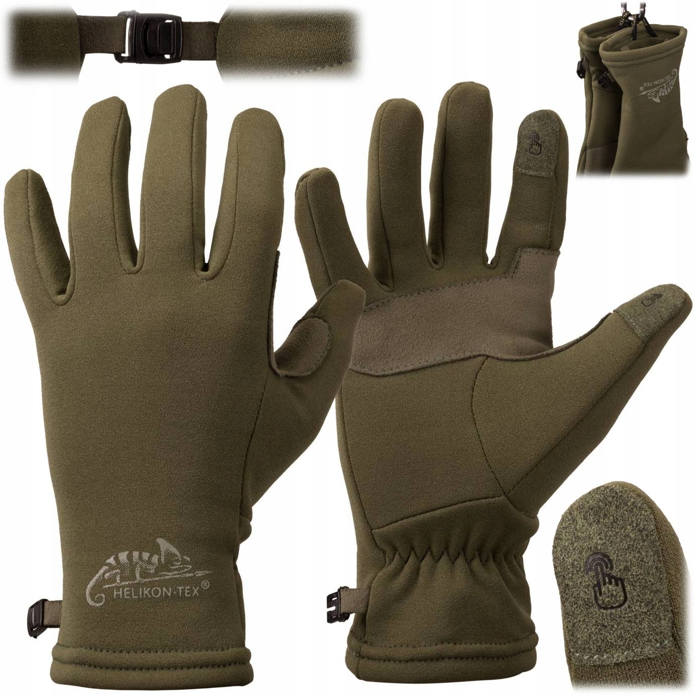 Helikon Rękawice Wiosenne rękawiczki męskie Tracker Outback Olive Green S