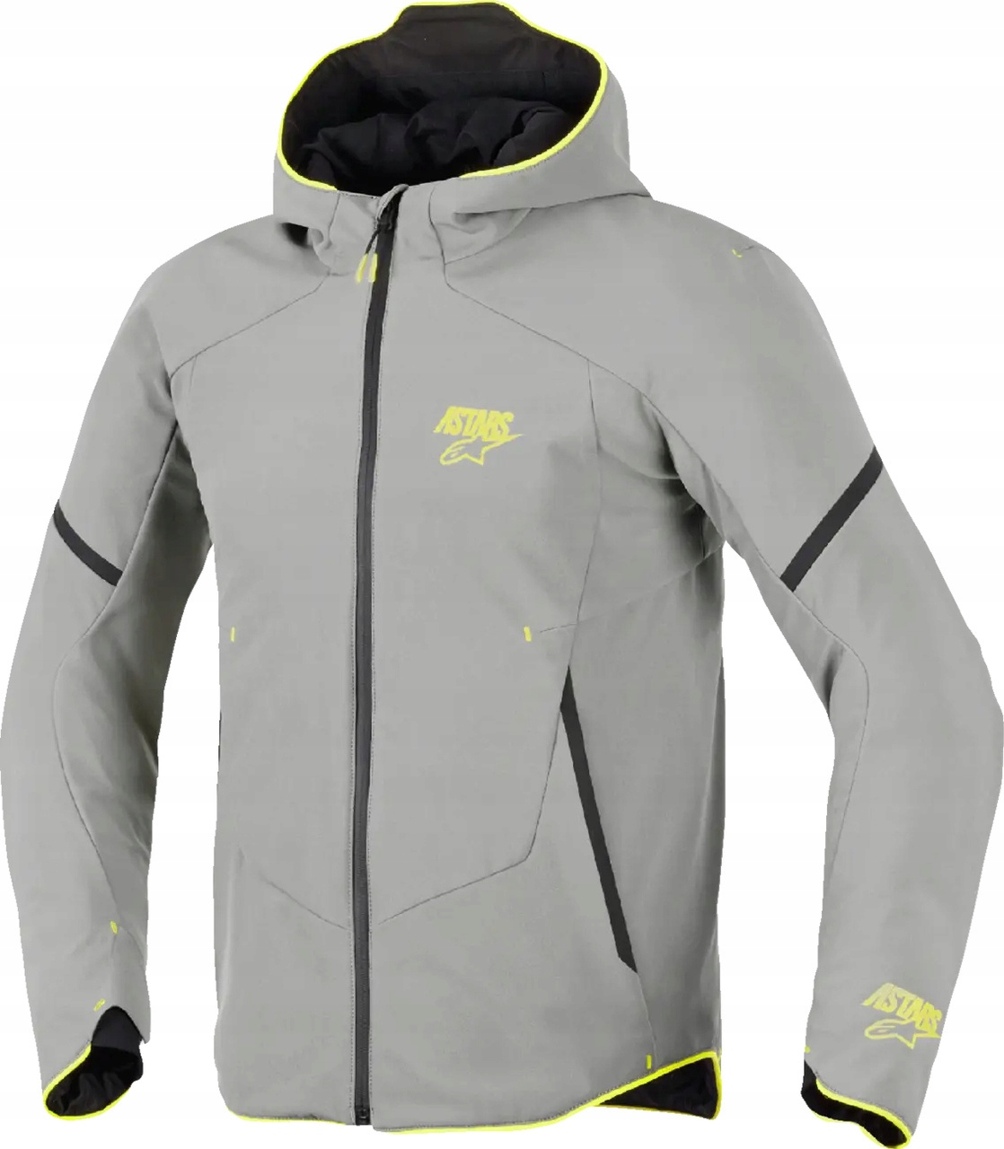 Bunda Alpinestars Aeroshell Wp gray/yellow xxxl