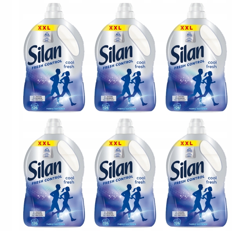 Silan Cool Fresh 6x2,772l 126 prań