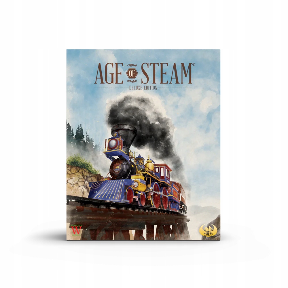Gra Planszowa Age Of Steam Deluxe 2ND Edition (edycja Angielska)