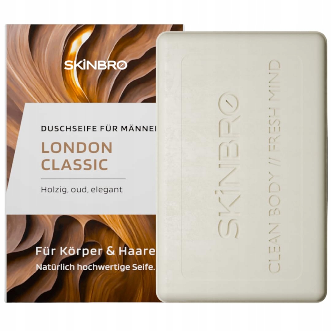 Do Koupele Skinbro London Classic 40 Přírodní aplikace pro muže