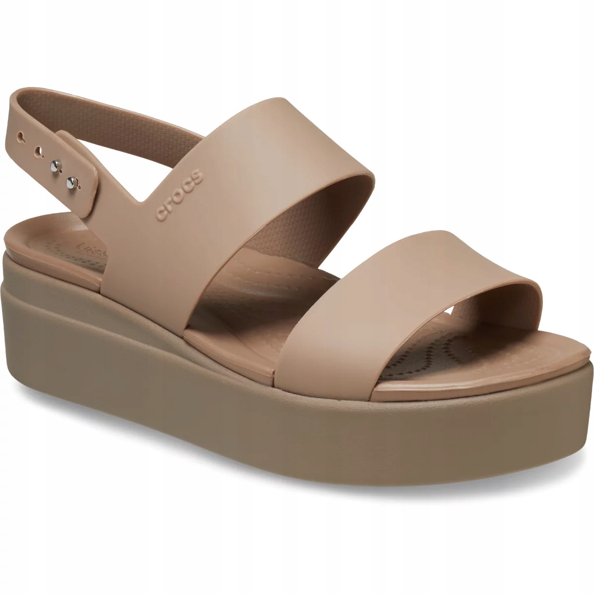 Crocs Pohodlné dámské sandály na klínku Brooklyn Low Wedge 41-42