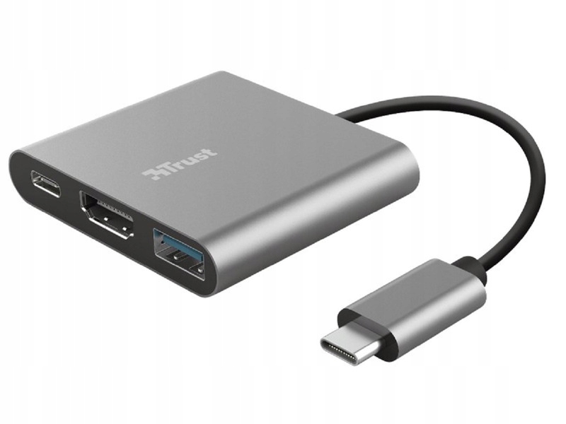 

Adapter Usb Typ C Usb Typ C/hdmi/usb Trust 0.1 m