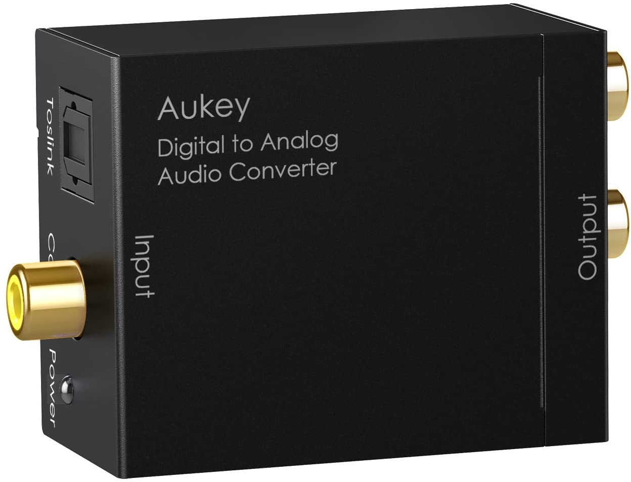 KONWERTER OPTYCZNY TOSLINK COAXIAL NA 2x CINCH RCA