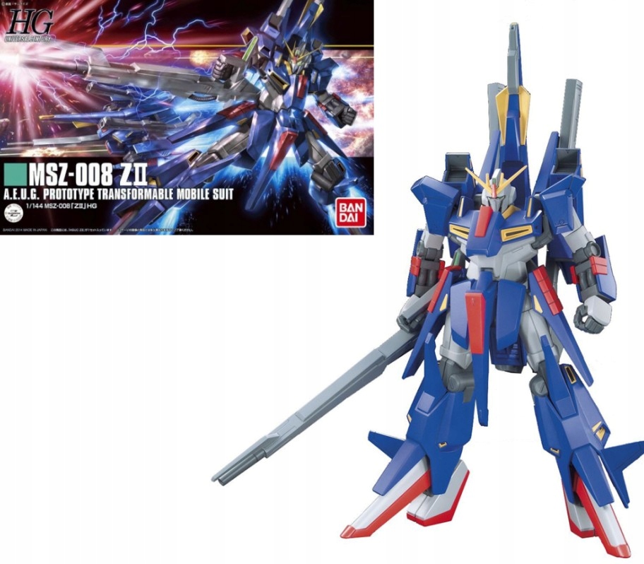 Gundam 1/144 Hguc Z II Model Kit