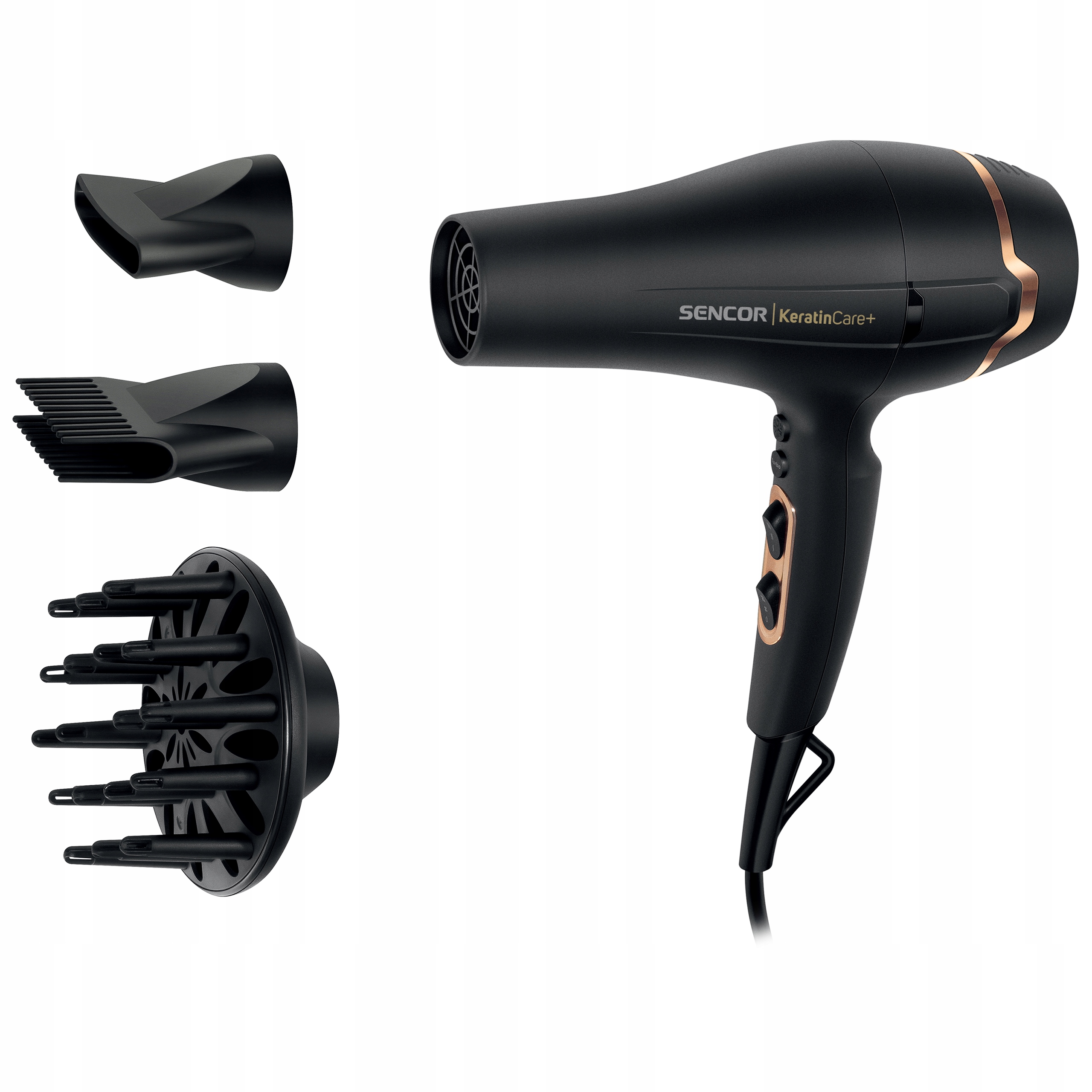 Suszarka do Włosow Czarna Mocna 2400W Shd 8275BK