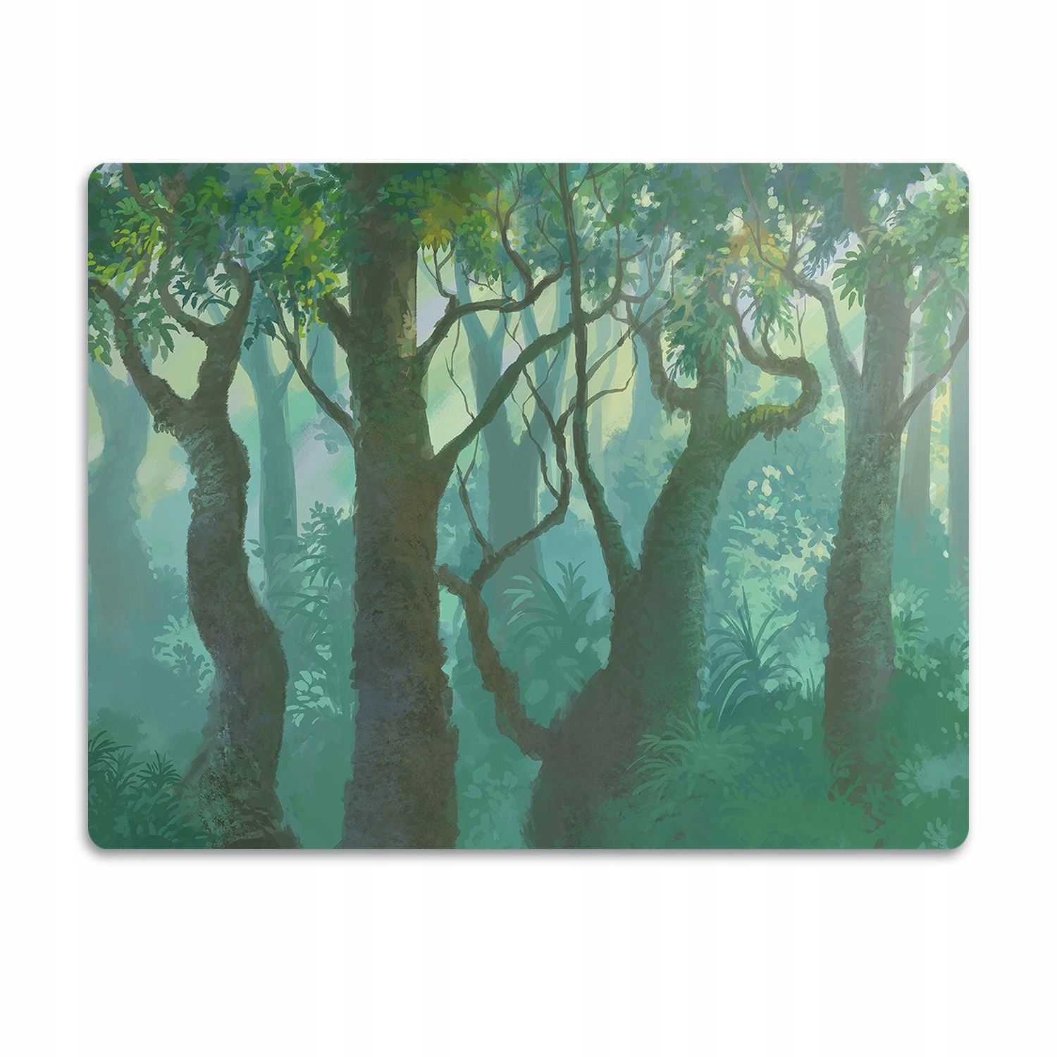 Levně Podložka pod misku pro psa Tmavý les 60x40 cm