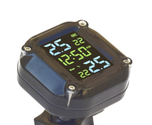 Мотоцикл TPMS мониторинг температуры в шинах