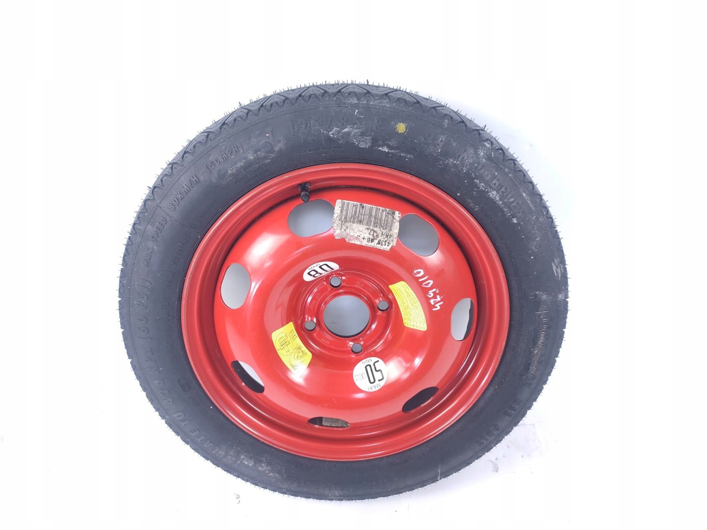 KOŁO DOJAZDOWE PEUGEOT 308 T7 T125/85 R16