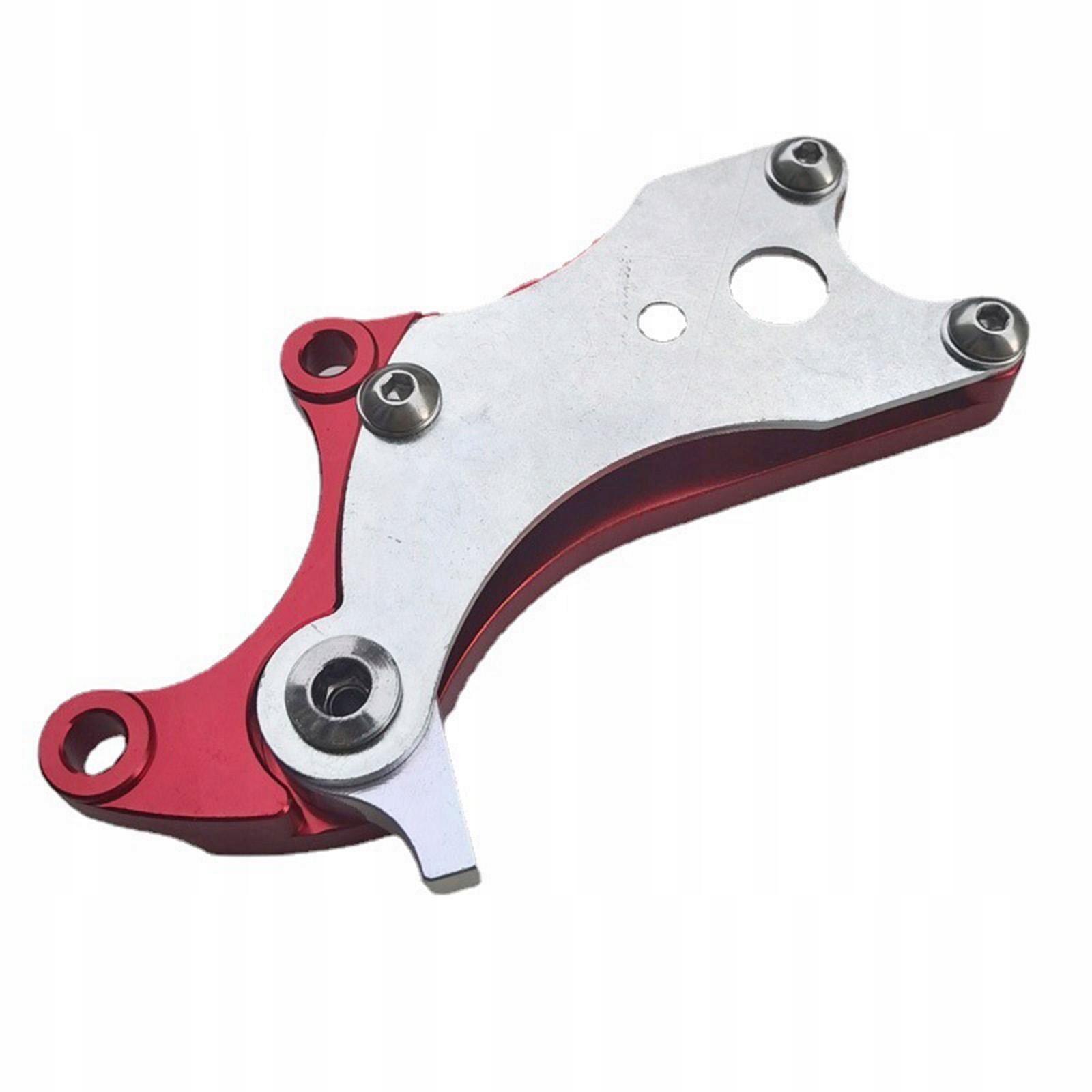 Adapter do hamulca tarczowego do konwersji roweru, czerwony Waga 122 g