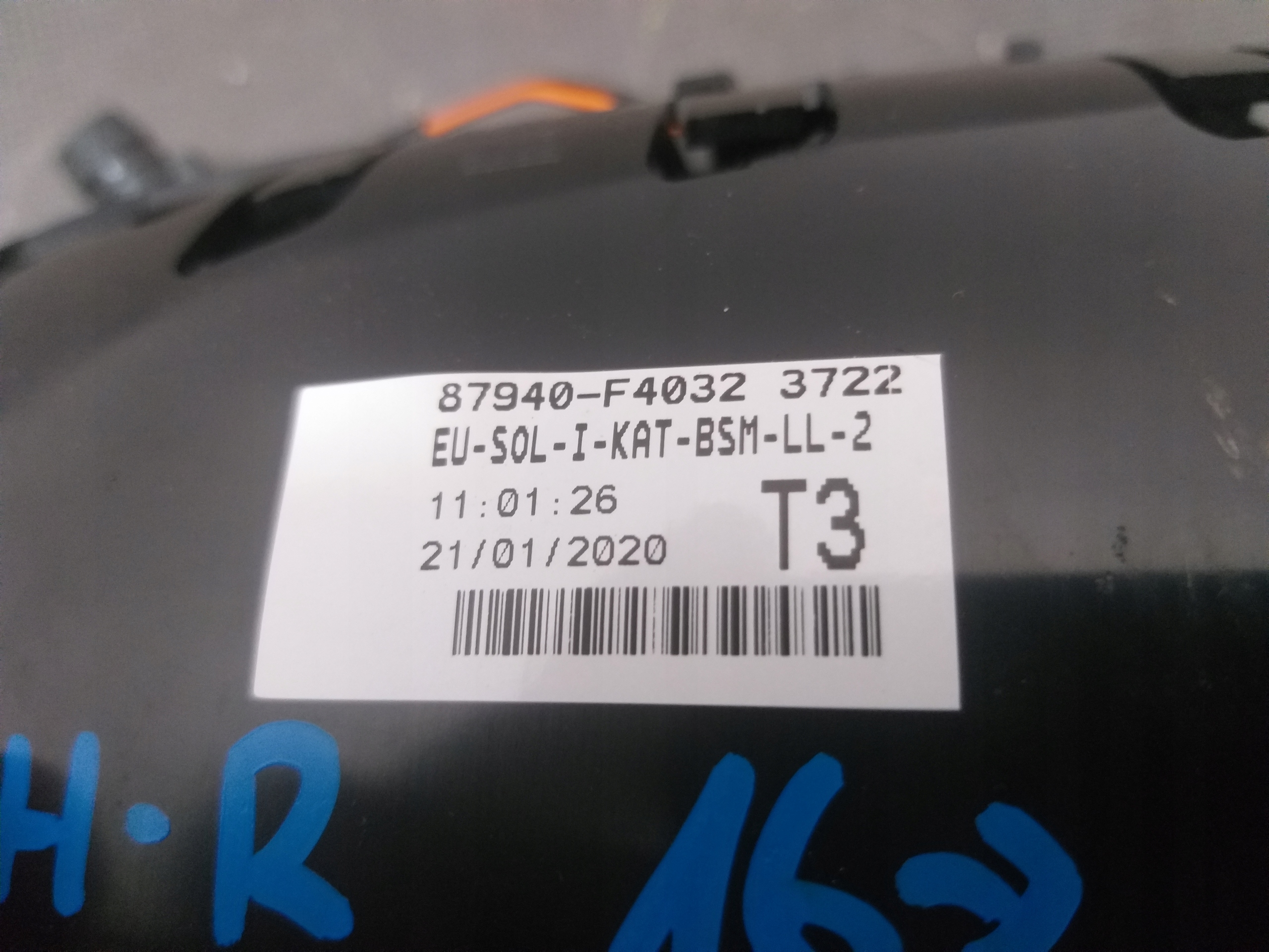 mirror left TOYOTA CHR 11PIN 87940-F4032
