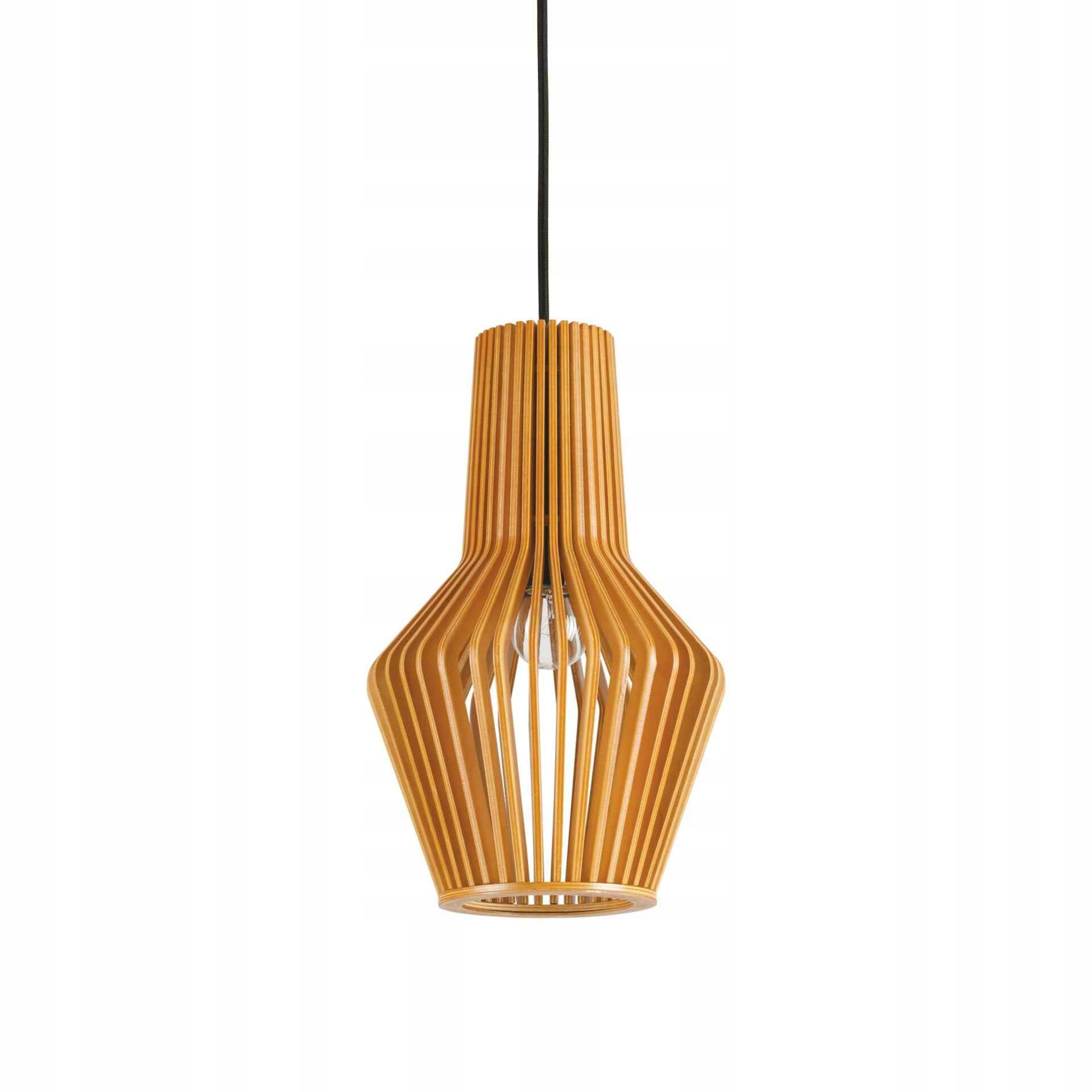 Závěsné svítidlo Ideal Lux Citrus-1 SP1 dřevo E27 60W 200mm