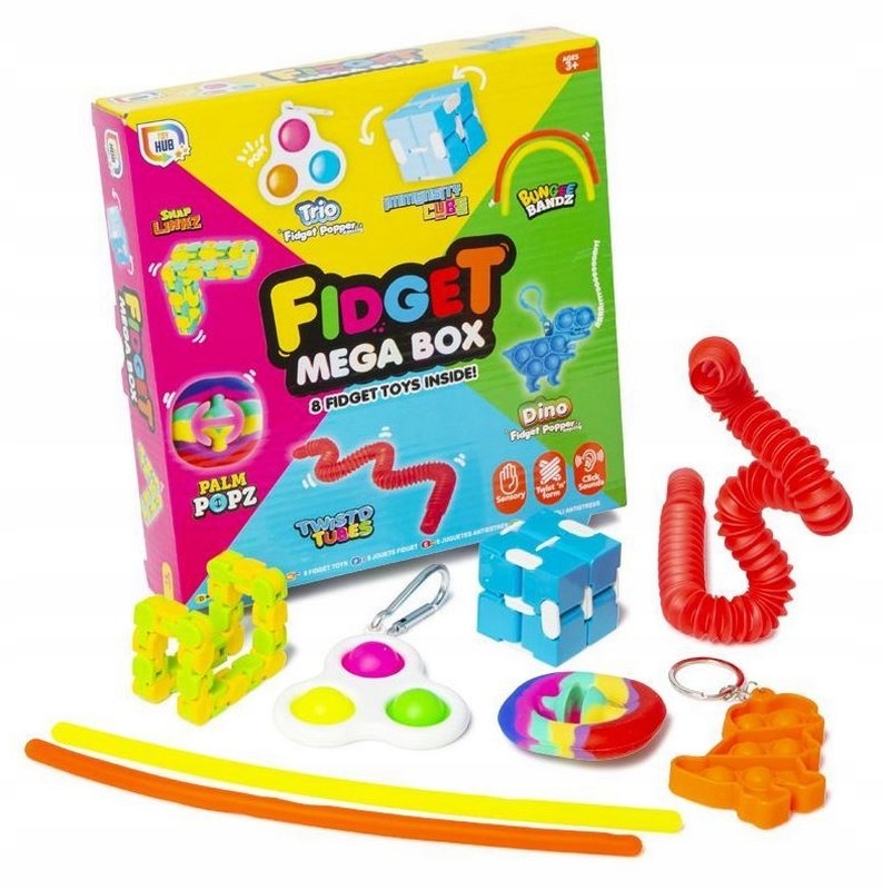 

Pop It Fidget zestaw zabawek antystresowych