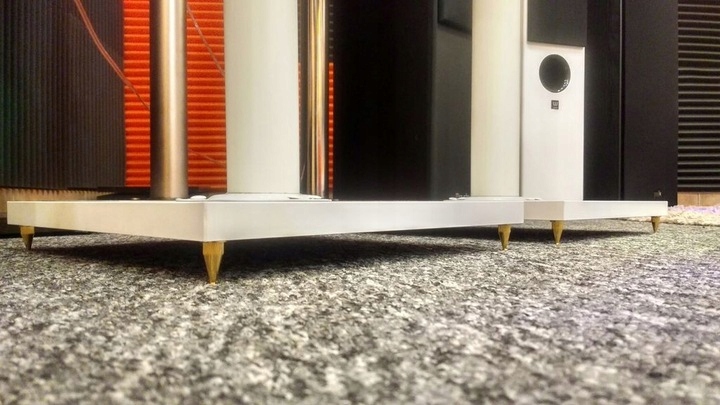 STANDY PODSTAWKI POD KOLUMNY WHITE KURIER 0ZŁ Marka VolumePlus