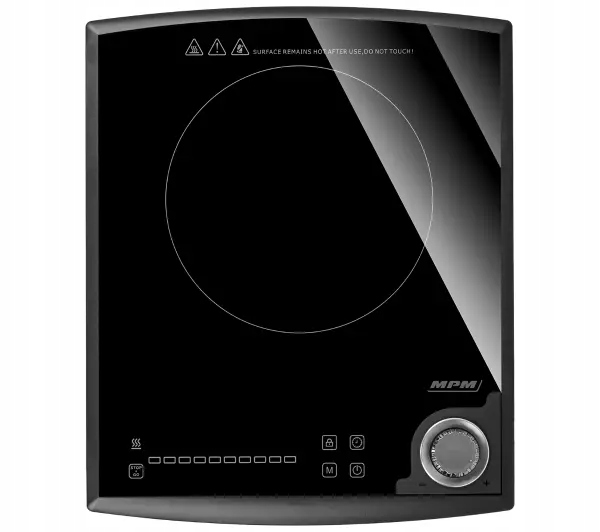 Kuchenka nastawna Mpm MKE-16 Indukcyjna 1800W Czarna