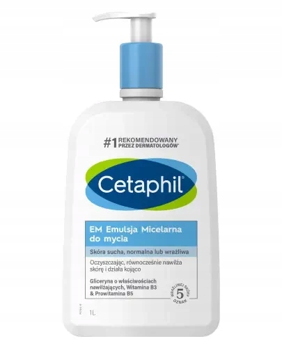 Cetaphil Em emulsja micelarna do mycia 1000 ml