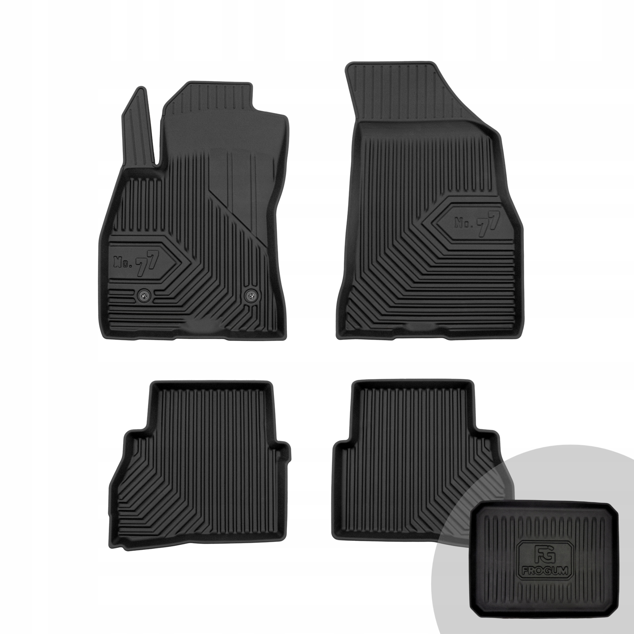 Frogum Koberce do auta pro Fiat Doblo II Cargo Maxi 2010-2020