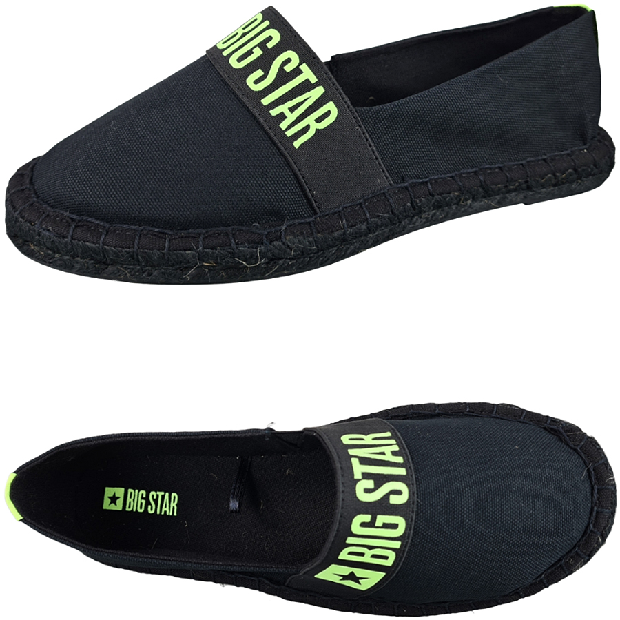 

Espadryle damskie Big Star buty czarne HH274473 39