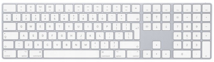 KLAWIATURA BEZPRZEWODOWA APPLE Magic Keyboard A1843 BIAŁA
