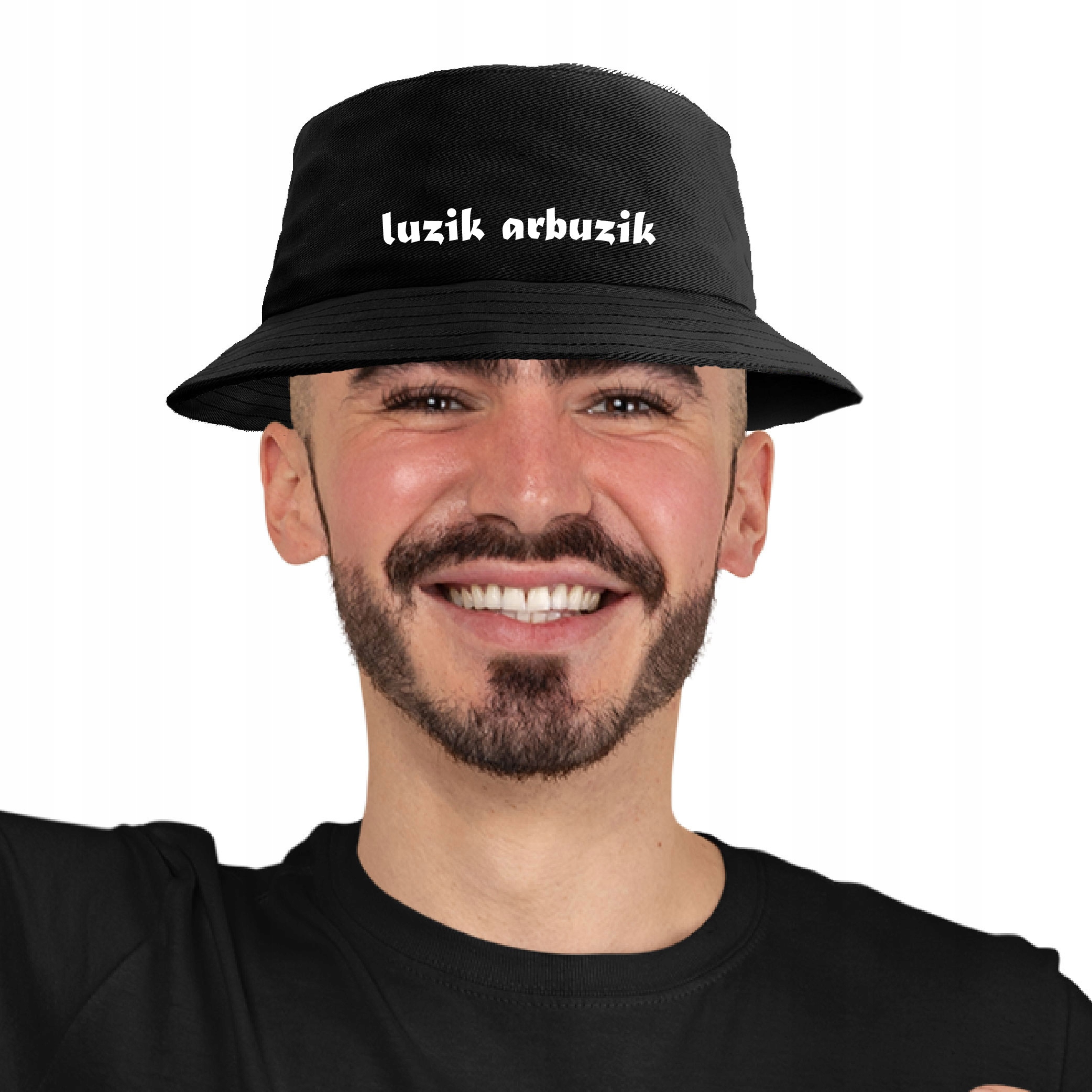 

Modny Lekki Kapelusz Bucket Hat Czapka Luźno Luzik