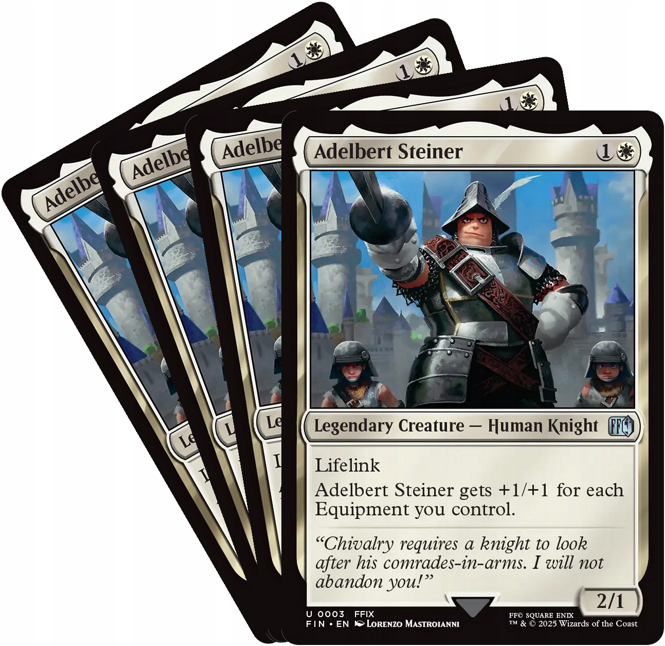 [mtg] Playset: 4x Adelbert Steiner (fin)