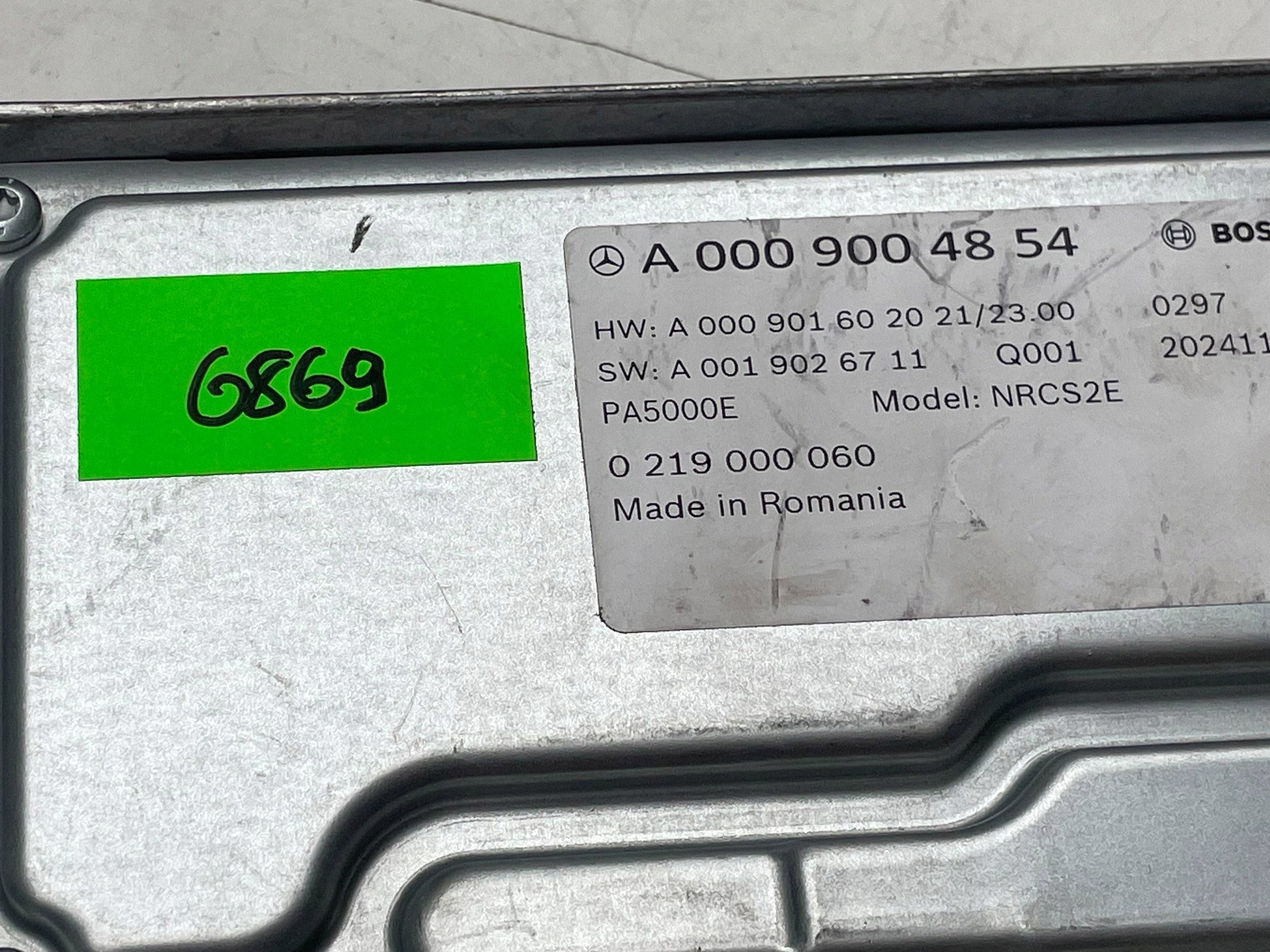 module control unit computer A0009004854 MERCEDES VITO III W447 25R !J