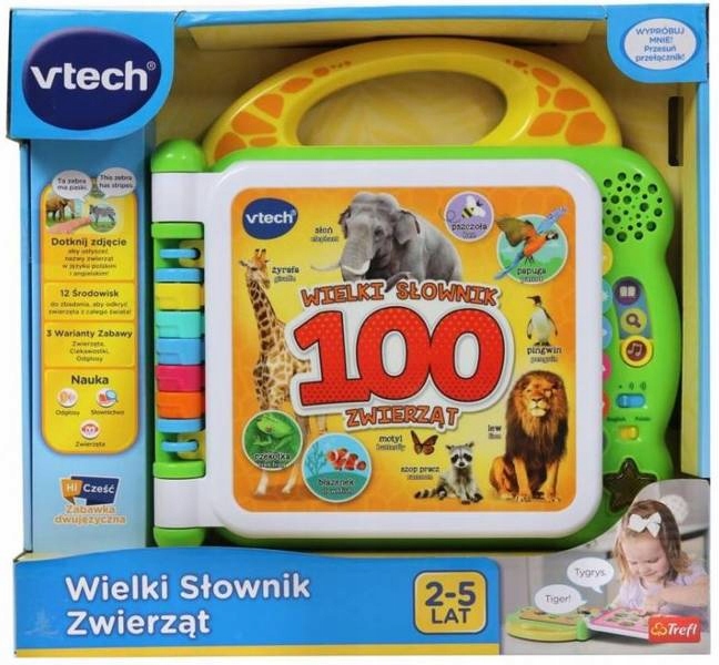 

Wielki Duży Słownik Zwierząt Nauka Wersja Pl+ Ang