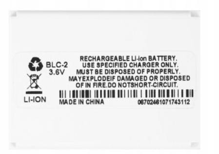 

Bateria do Nokia 3310 BLC-2 1100 mAh 3,6V