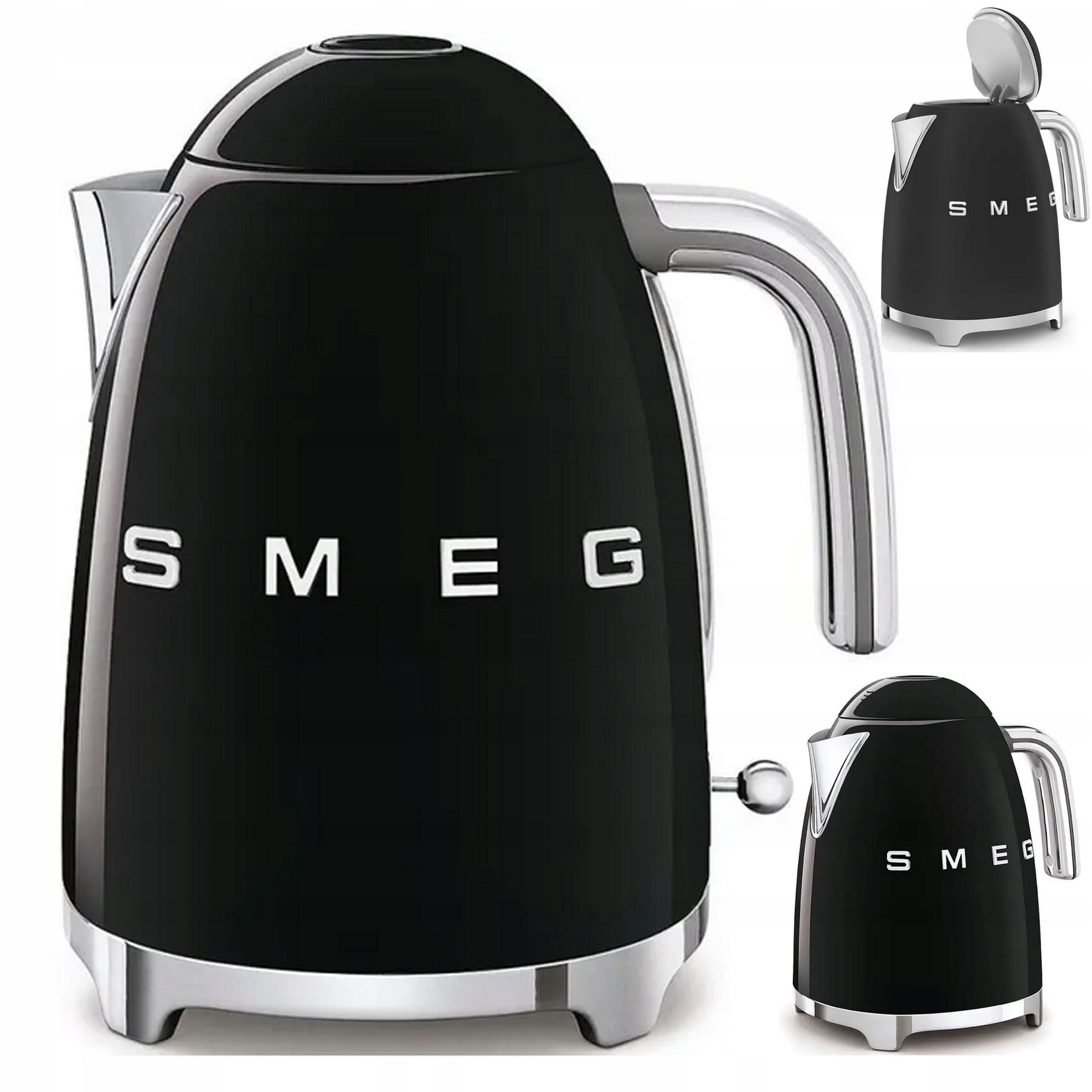 

Czajnik Smeg KLF03BLEU 2400 W czarny 1,7l