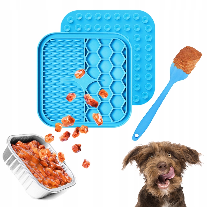 

Licking Mat mata lizania dla psa Szpatułka Blue