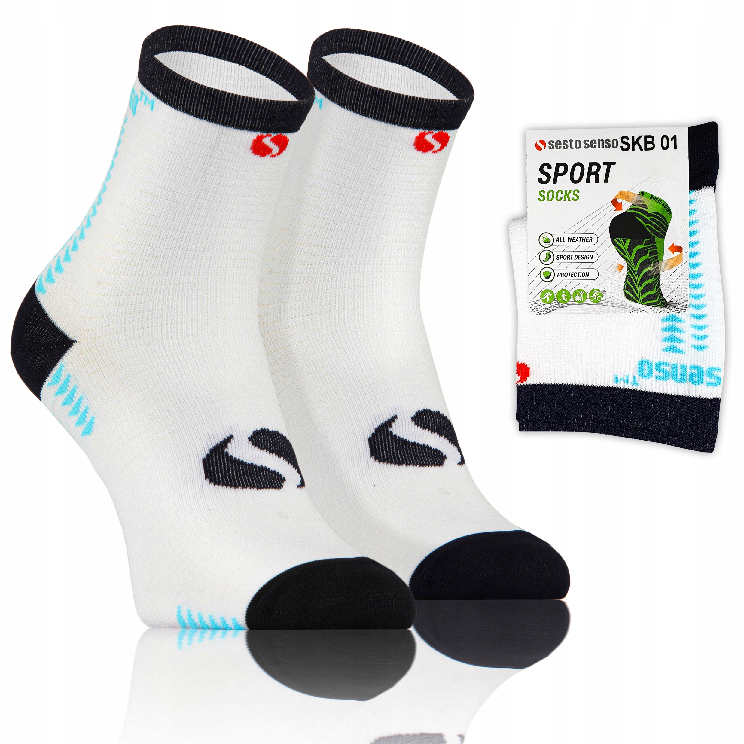 

Sesto Senso sportowe skarpety do biegania 43-46