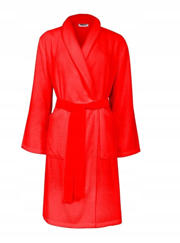 Kenzo Dámský Červený Župan Se Zavazováním Jako Dárek M Tza Vánoce