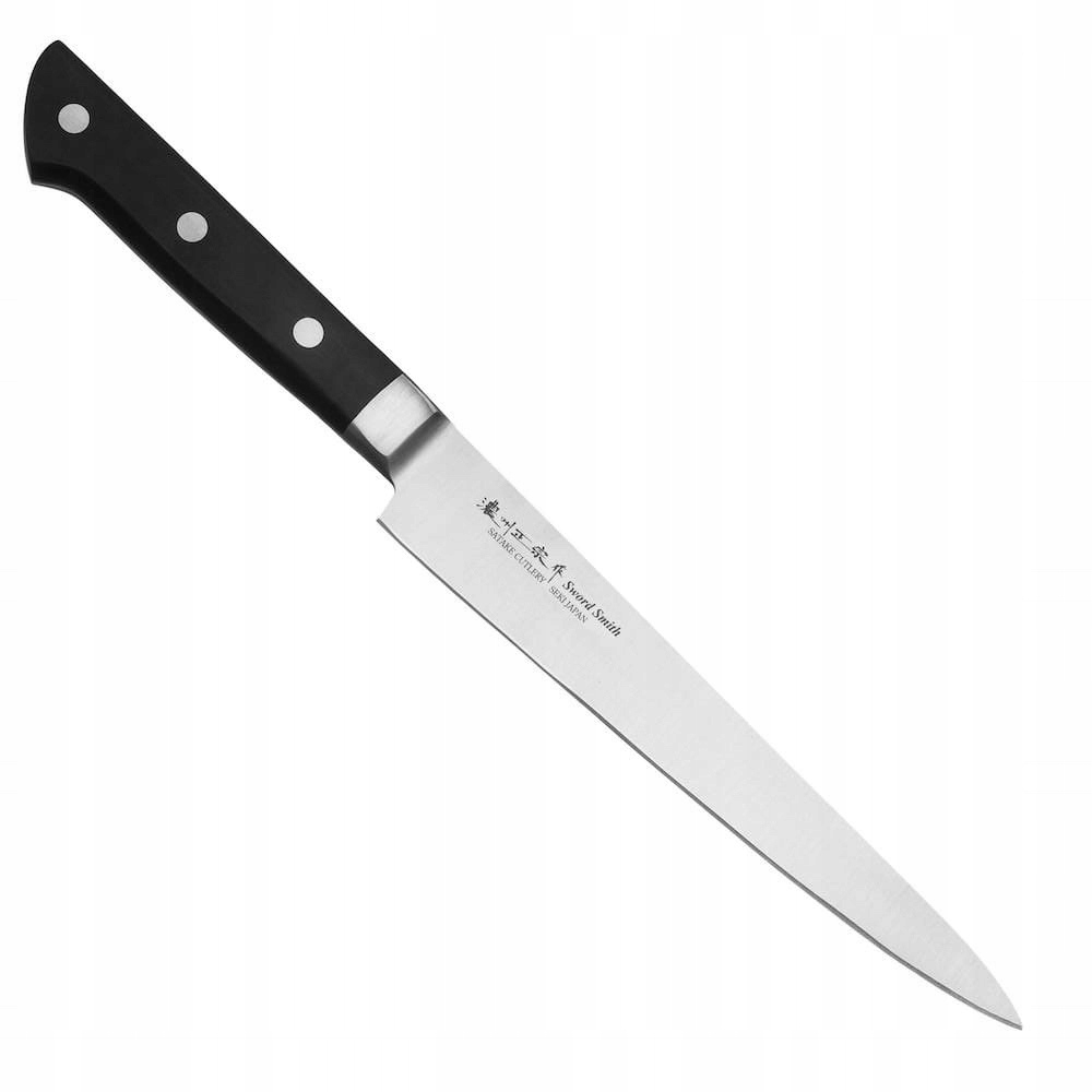 Satake Satoru Japonský ostrý kuchynský nôž na porciovanie mäsa 56 Hrc 21 cm