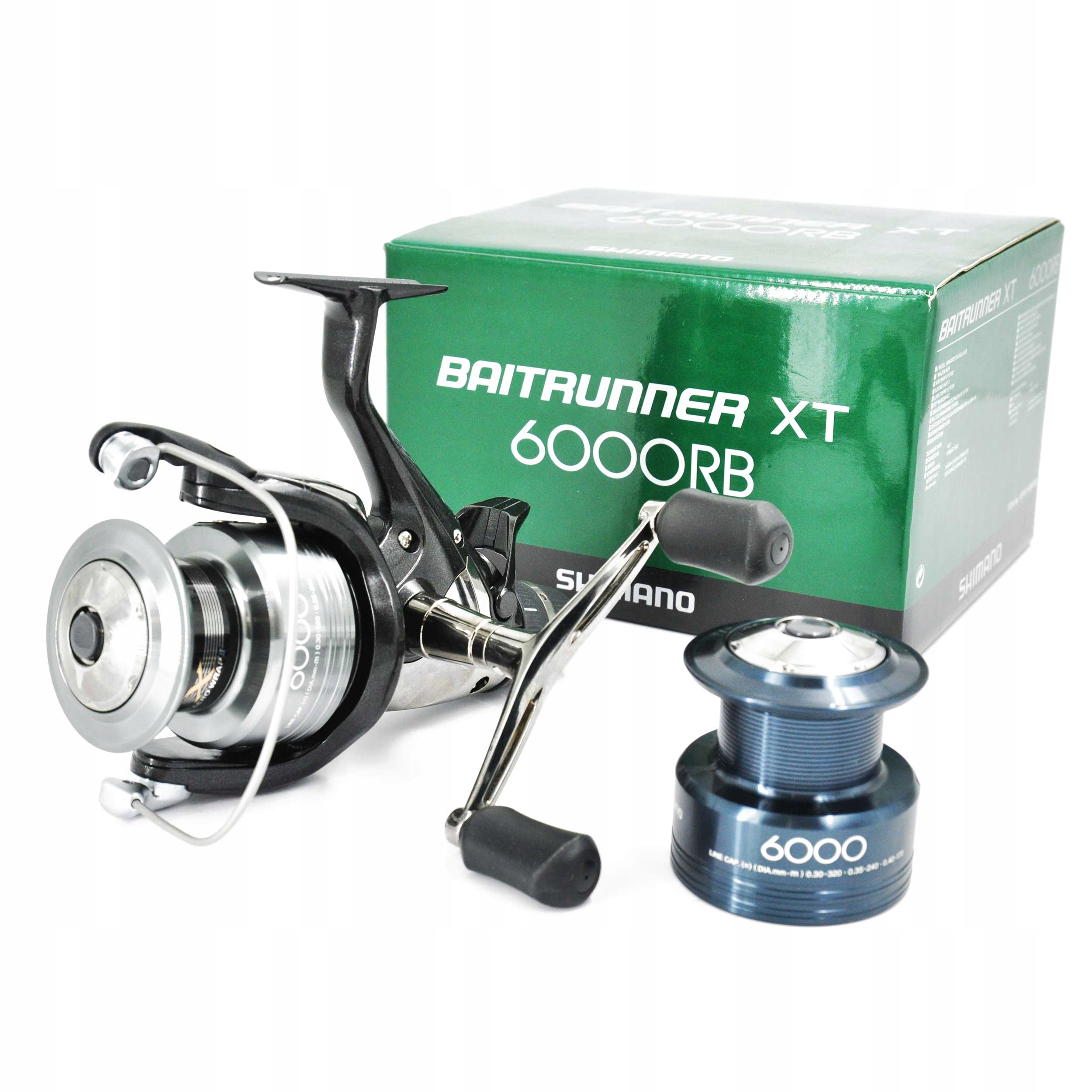 Kołowrotek karpiowy Shimano Baitrunner Xt 6000 Rb 5 łożysk wolny bieg