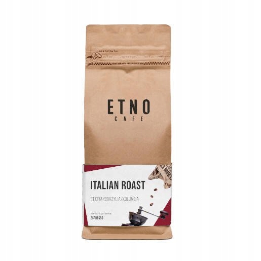 Etno Italian Roast kawa ziarnista 1kg