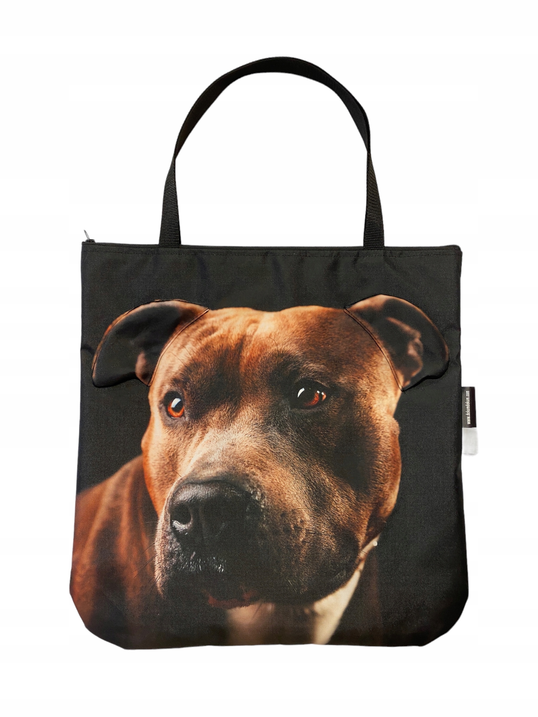 Taška pro psa Amstaff stafik Velká 3D na rameno