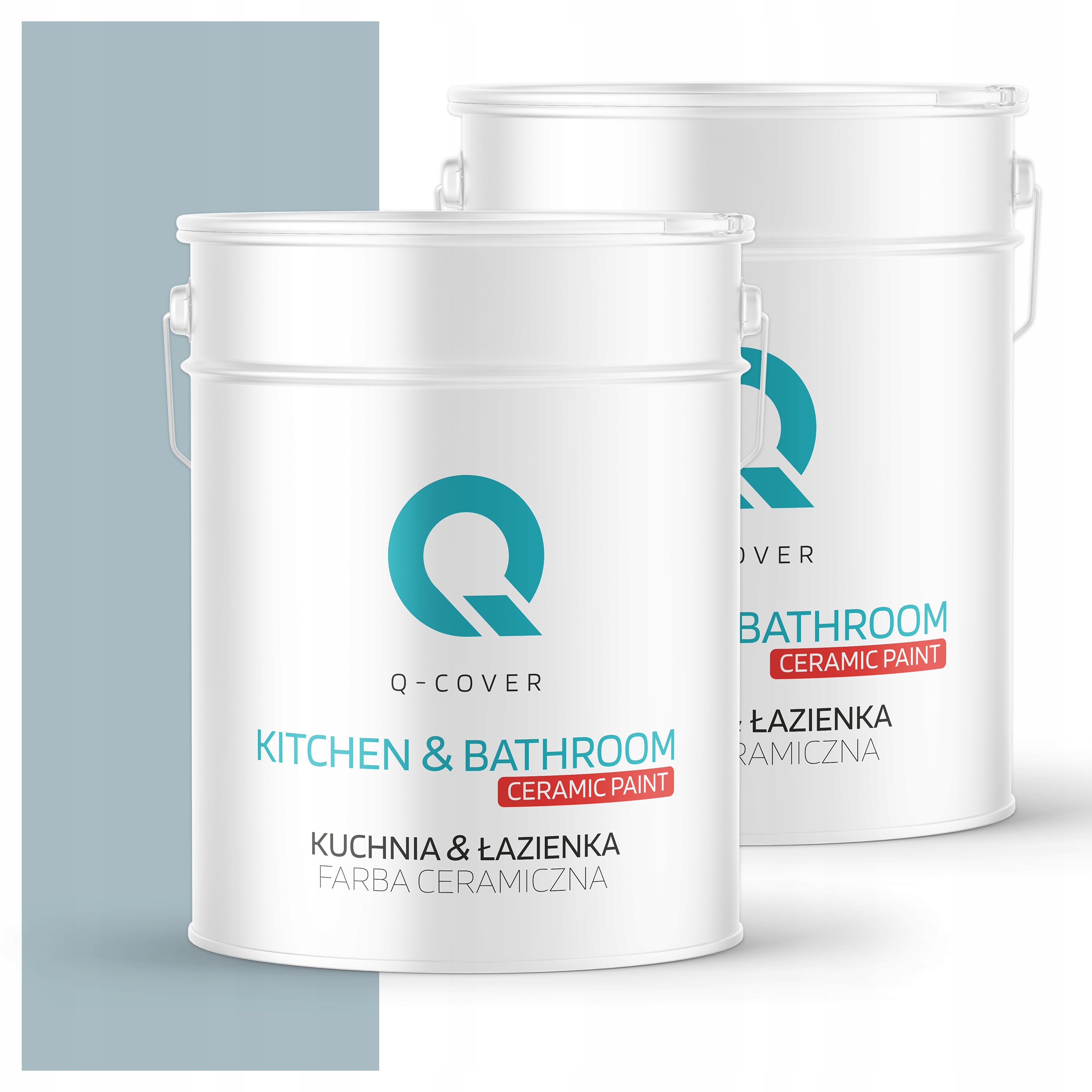 Farba do kuchyne a kúpeľne Umývateľná 10L Hlboká matná šedá platinová H0746