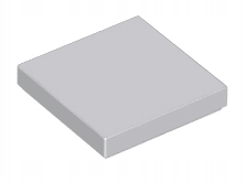 

Lego 3068b Płytka Tile 2x2 Lbg Jasny Szary 10 szt