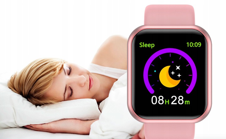 SMARTBAND L18 ZEGAREK SMARTWATCH DAMSKI MĘSKI DLA DZIECI BAND OPASKA SPORT Kolor czarny