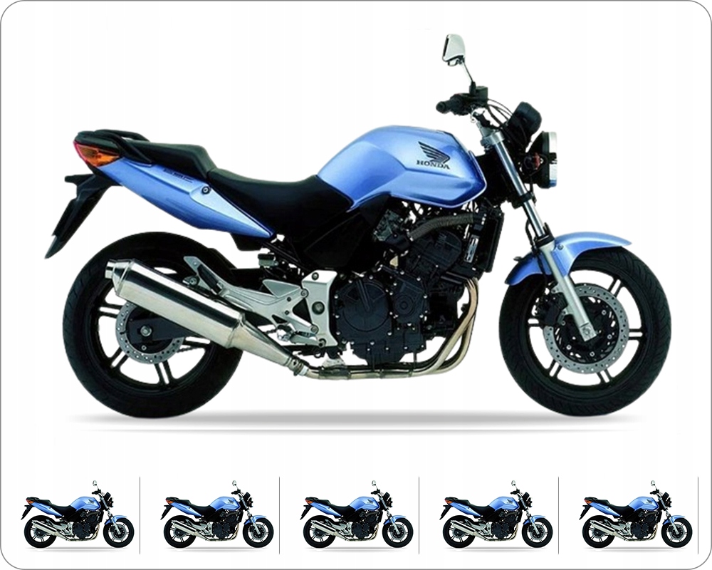 Samolepky Na Motocykl Juula Pro Honda Cbf 600 N 2004-2006 Modré PB342